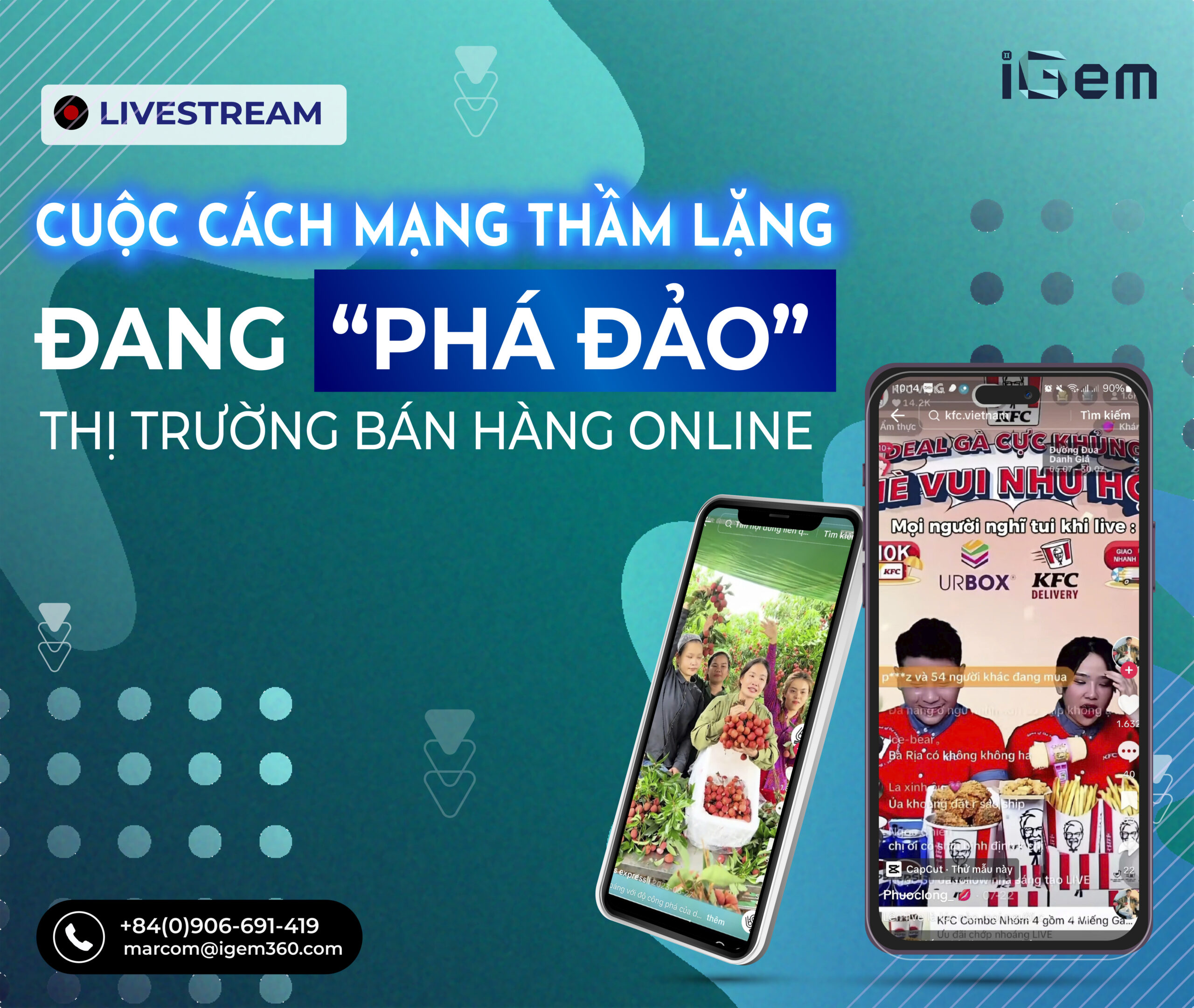 LIVESTREAM: CUỘC CÁCH MẠNG THẦM LẶNG “PHÁ ĐẢO” THỊ TRƯỜNG BÁN HÀNG TRỰC TUYẾN
