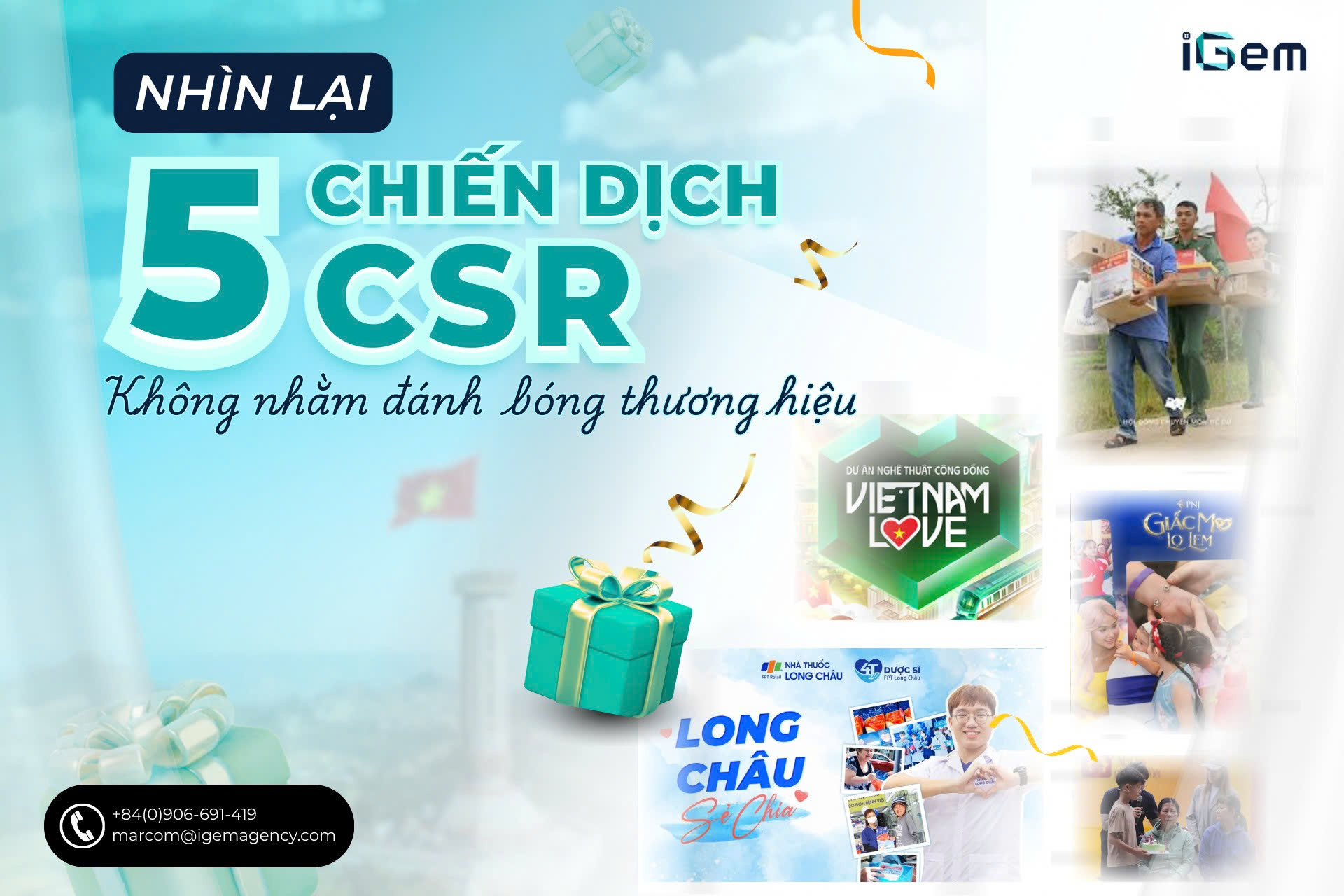 NHÌN LẠI 5 CHIẾN DỊCH CSR KHÔNG NHẰM “ĐÁNH BÓNG” THƯƠNG HIỆU