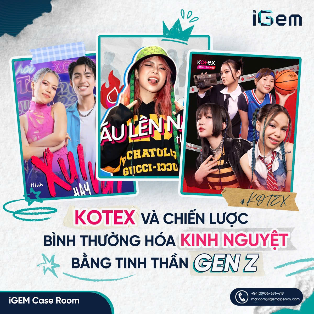 KOTEX: KHI KINH NGUYỆT TRỞ THÀNH NGÔN NGỮ CỦA GEN Z