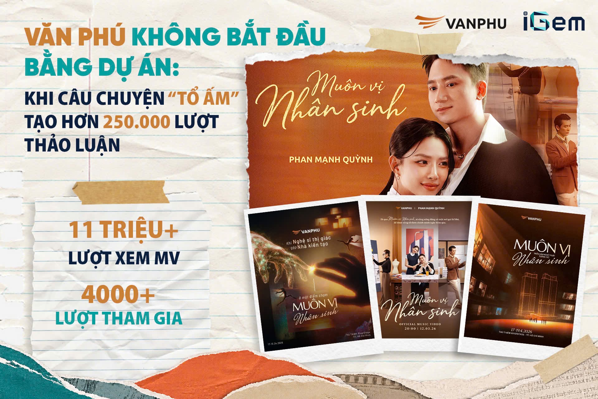 VĂN PHÚ KHÔNG BẮT ĐẦU BẰNG DỰ ÁN: KHI CÂU CHUYỆN “TỔ ẤM” TẠO HƠN 250.000 LƯỢT THẢO LUẬN